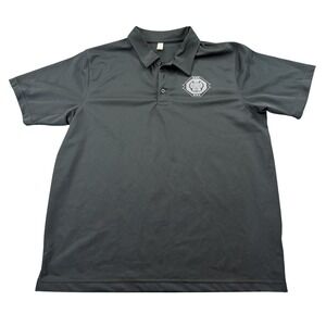 TEAM 365 BMN MMA Black Performance Polo Shirt Size L Unisex Athletic